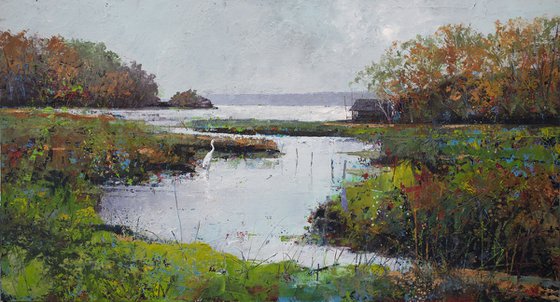 Egret's estuary