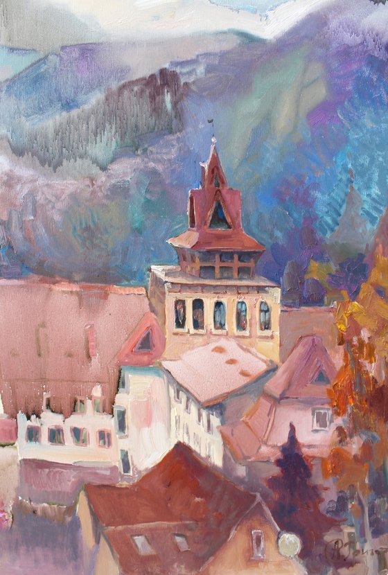 Castle between Mountains