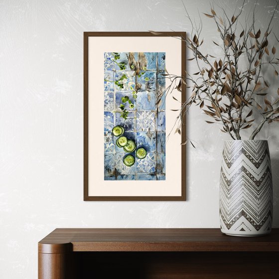 Portuguese Harvest – Cucumbers and Chili