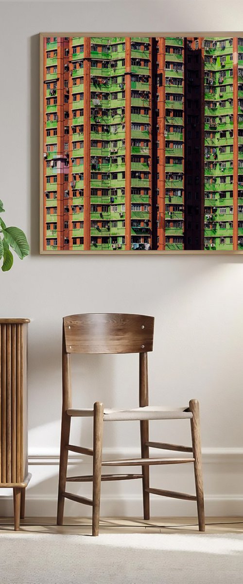 Orange &amp; Green by Serge Horta