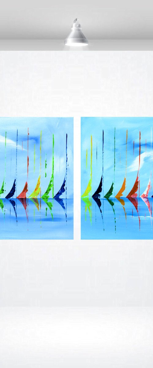 Harmonised Sails by Edelgard Schroer