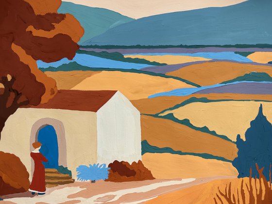 Golden Landscape 2