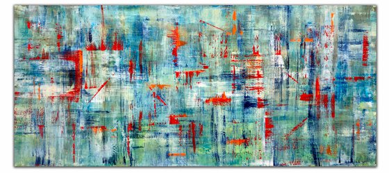 Dancing Reds (80x36in)