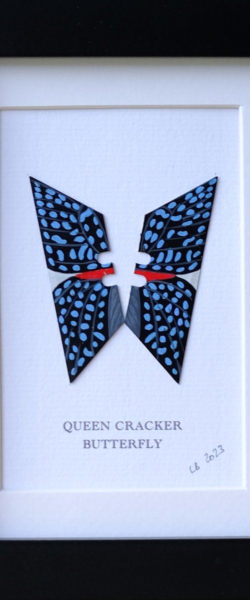 Queen Cracker butterfly by Lene Bladbjerg