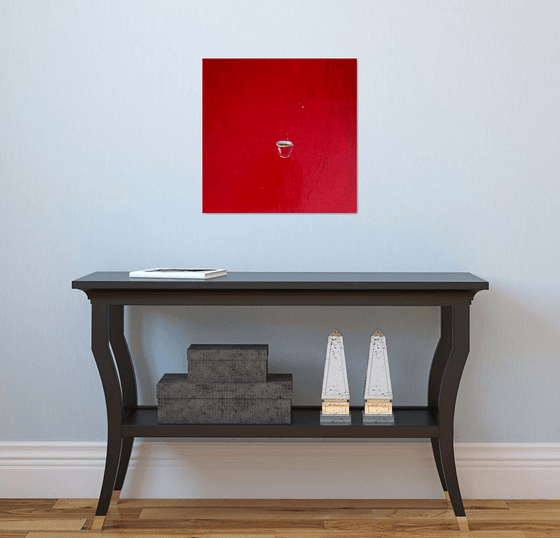 "Still life with a small cup"