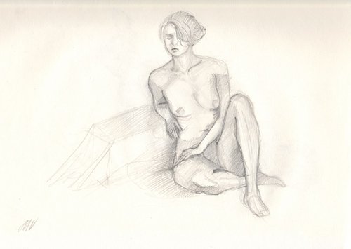 Sketch of Human body. Woman.22 by Mag Verkhovets