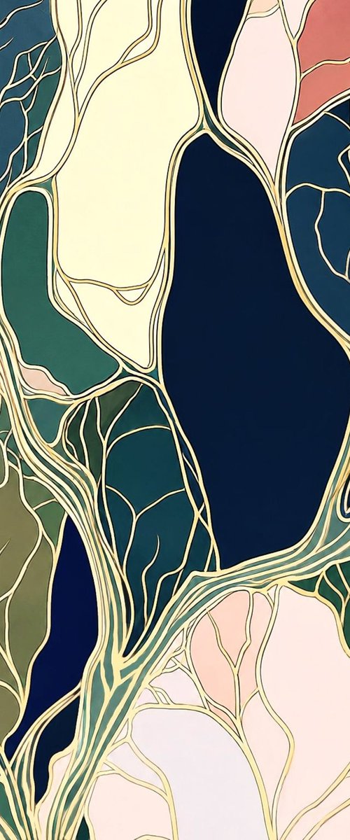 Jazz Style Flowers #16 by V+V Kniazievi