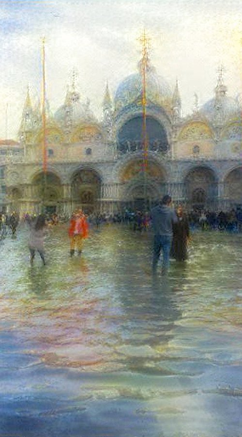 Venise, Acqua Alta N9 by Danielle ARNAL