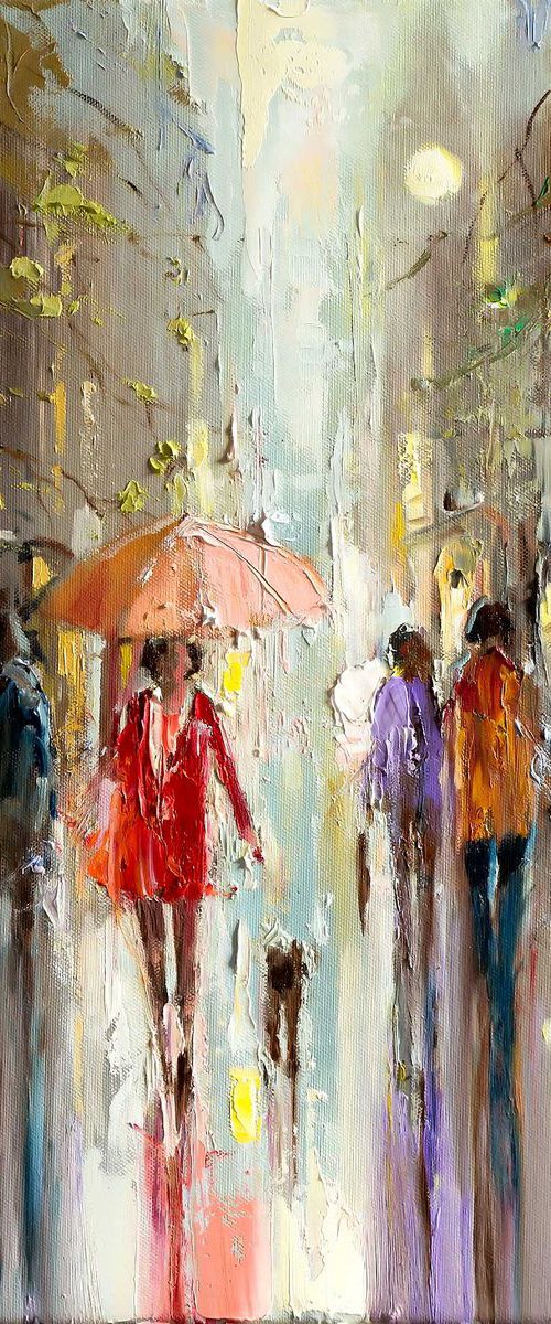 'THE AFTERNOON SHOWER' by Ewa Czarniecka