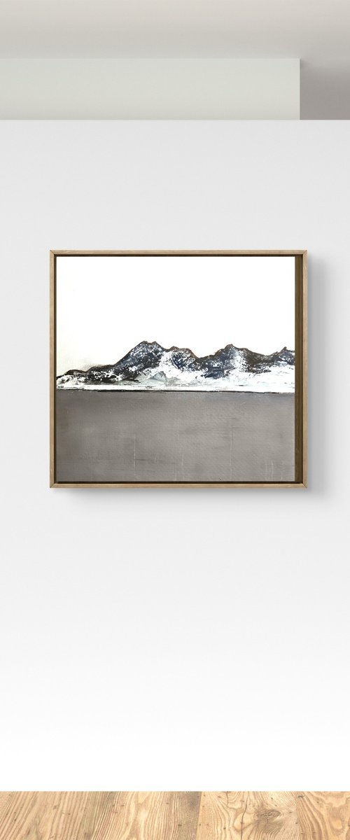 Winter Snowy Peaks by Nuha Moretz