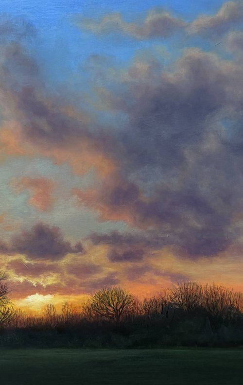 Sunset in the Park (XXVII) by Diana Sandetskaya