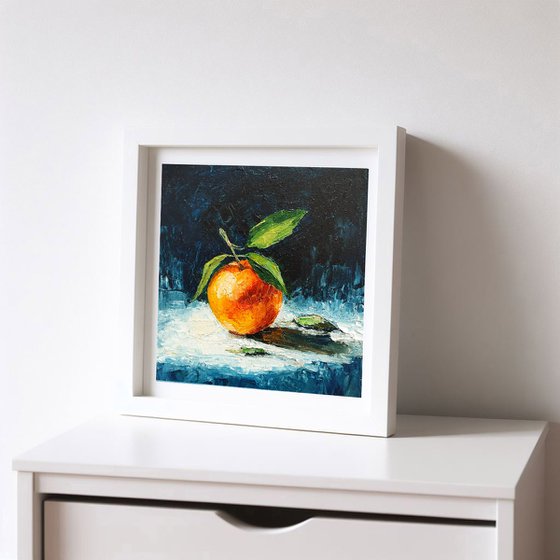 Tangerine Fruit Painting