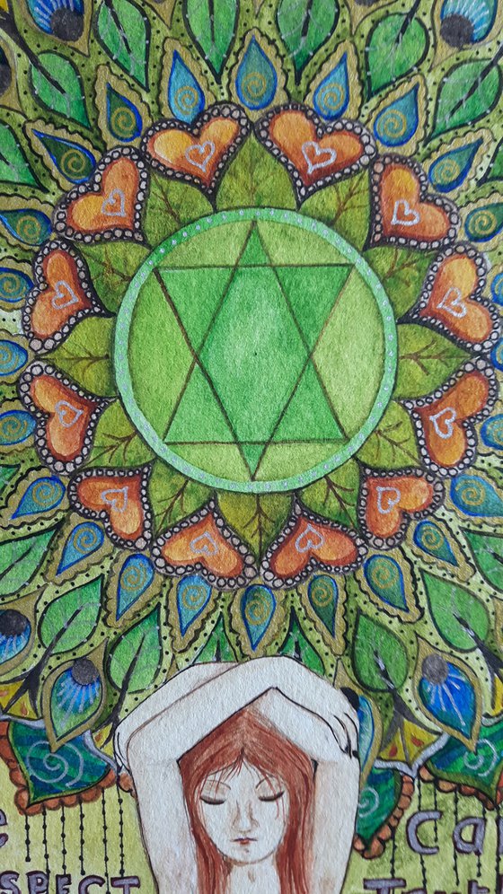 Heart Chakra Mandala