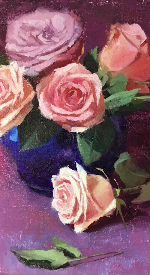 Rose Bouquet -2 by Ling Strube