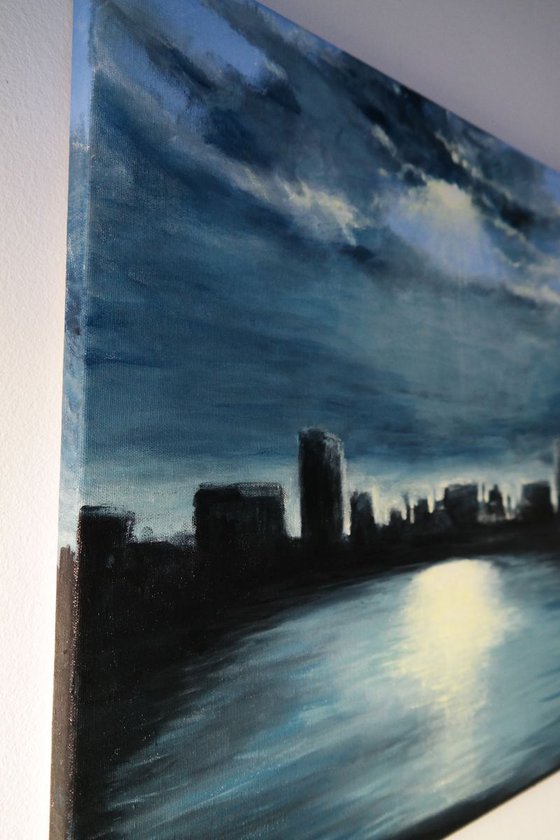 Still Night - Nocturno Series Painting