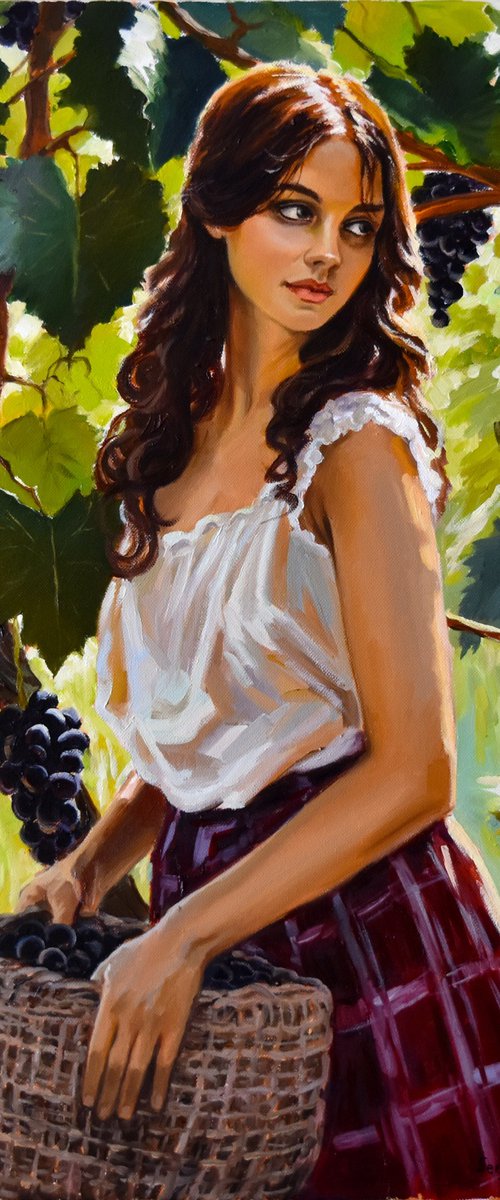 The grape picker II by Serghei Ghetiu