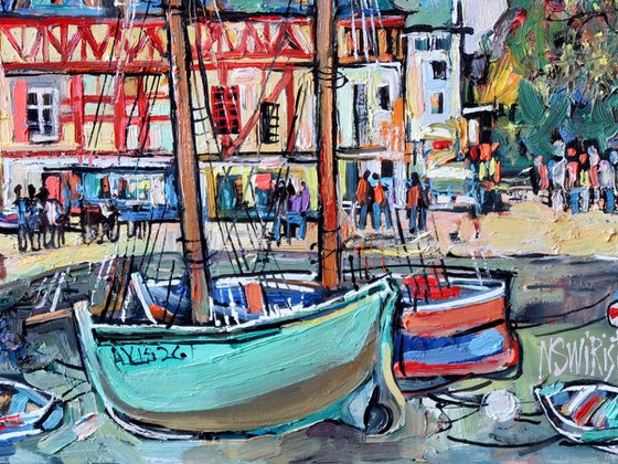 Auray. Brittany.