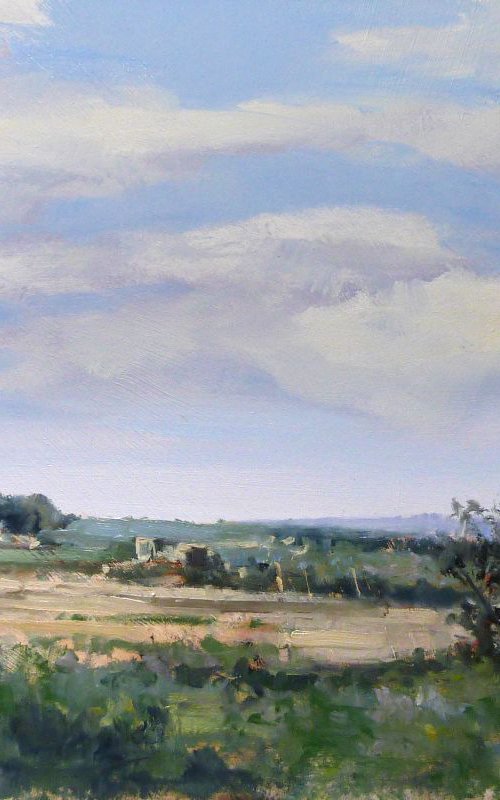 Landscape near Ribiers by Pascal Giroud