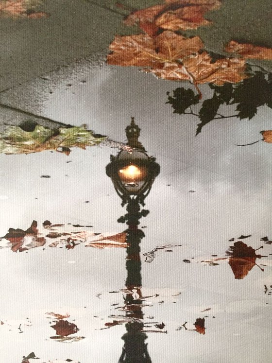 STREETLAMP ON CANVAS 8"x12" 1/50 (LIMITED EDITION)