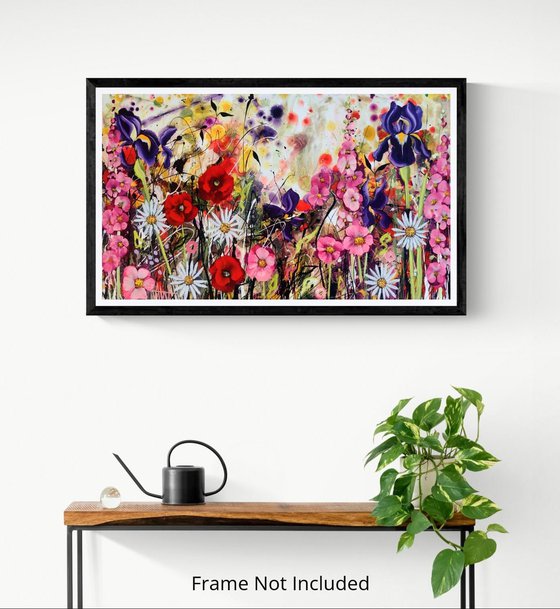 Radiant Chaos, Floral Landscape