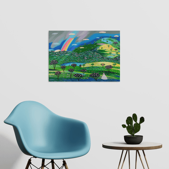 Beyond The Rainbow Hills