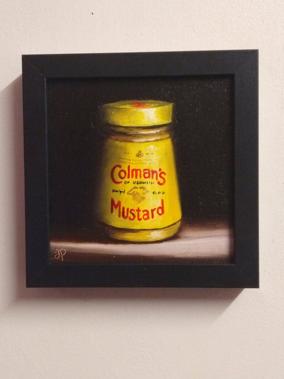Colman’s Mustard   framed still life