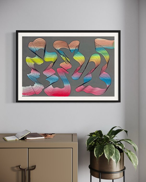 Prismatic ribbon