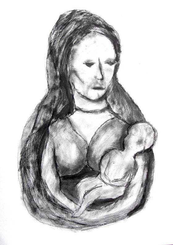 Mother with child 2