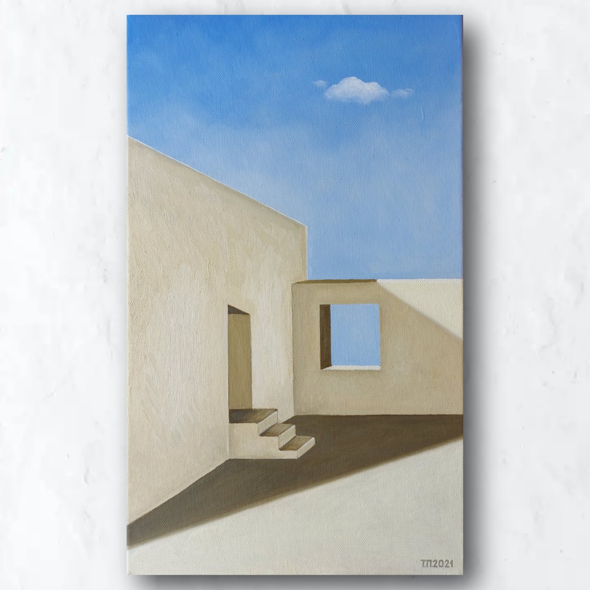 House with a view of the sky (No. 3) by Tatiana Popova