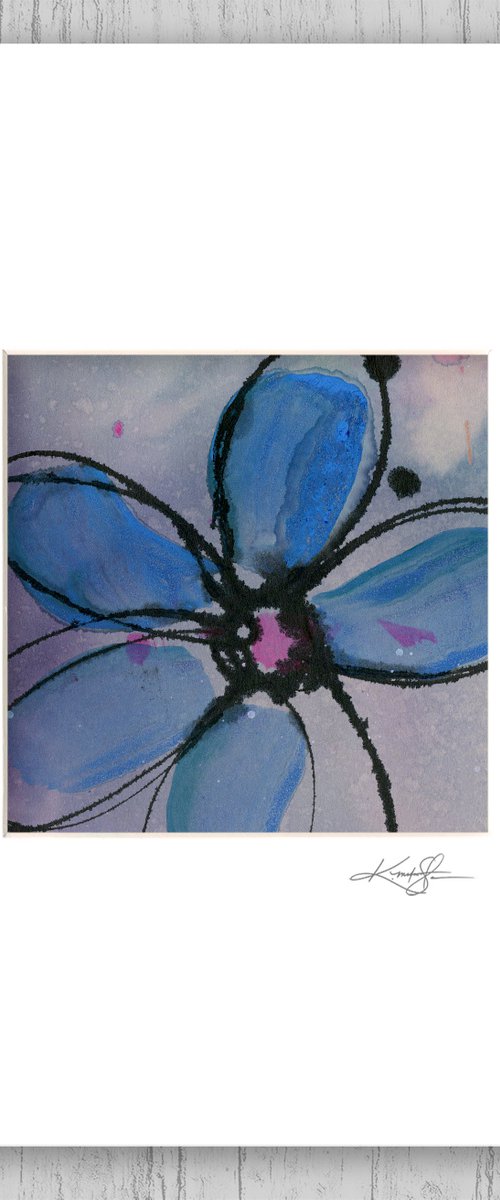 Organic Impressions 2019-18 - Flower Painting by Kathy Morton Stanion by Kathy Morton Stanion