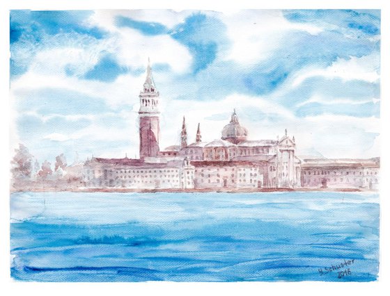 View on San Giorgio Maggiore in Venice