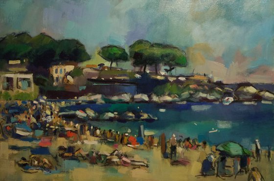 The Beach at Calella #2