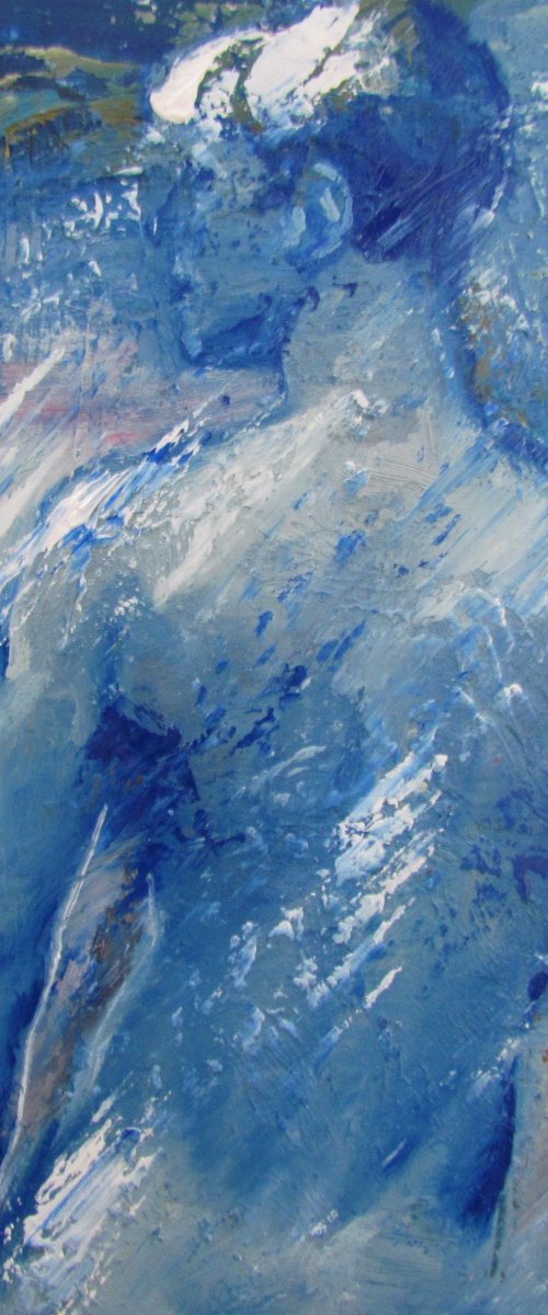 Blue by Viktoriia Pidvarchan