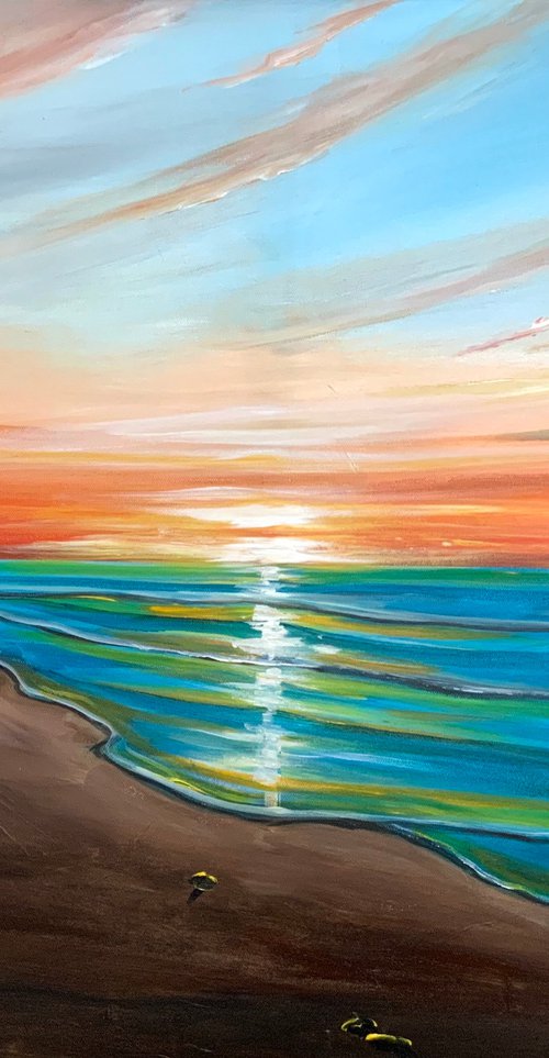 Relaxing Sunset by Aisha Haider