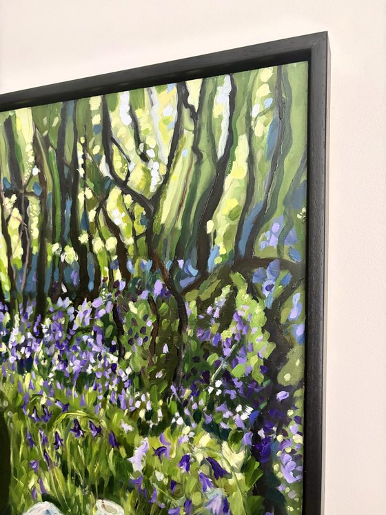 Painting Bluebell in the Woods