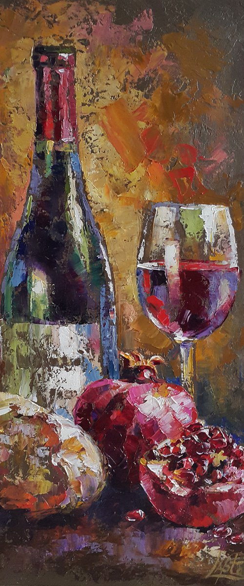 Astringency of red wine by Viktoria Lapteva