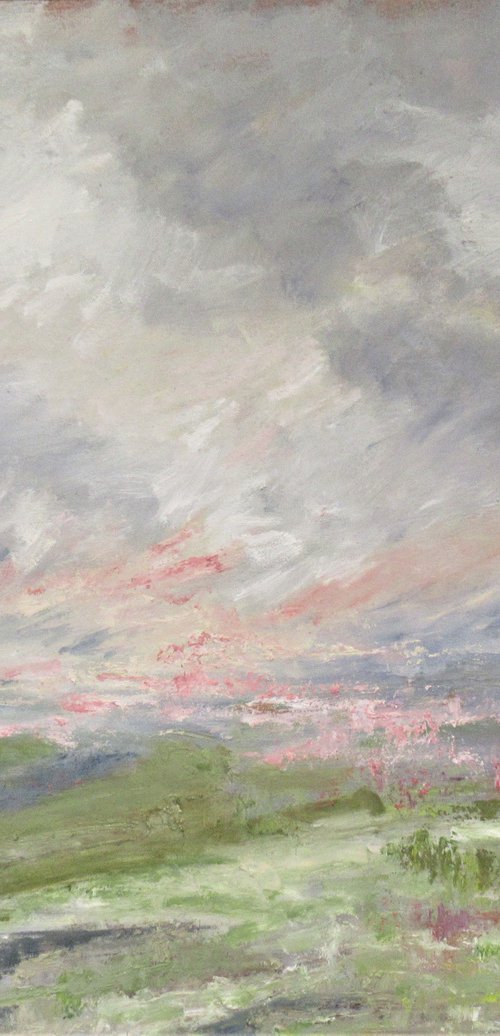 The Big Field Evening by Sherry Edmondson