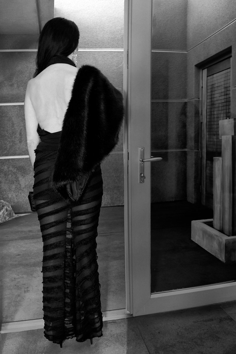 Expressive Portrait Photograph By William Dey, 18 X 22", Margo