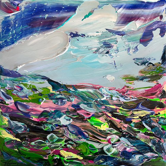 ‘Coastal no.59' FRAMED