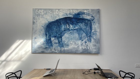 Blue tiger