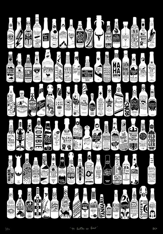 99 Bottles (Large Black)