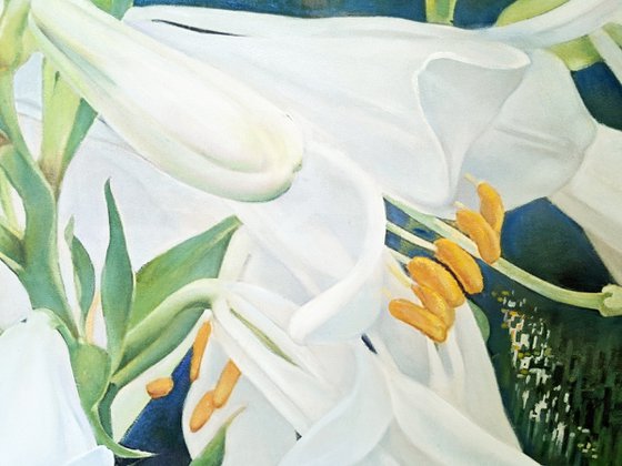 WHITE LILIES