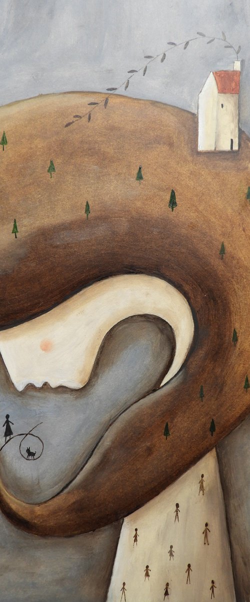 Thinking about home by Silvia Beneforti