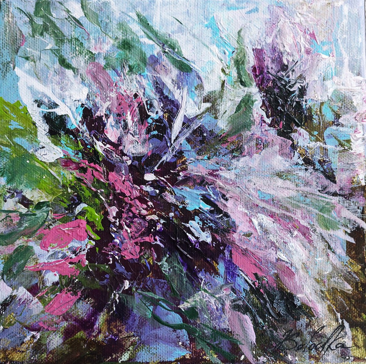 Summer Vibes By Katia Solodka, 8 X 8, Artwork For Sale On Artfinder