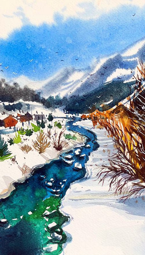 A Sketch from Lanslebourg by Ksenia Astakhova