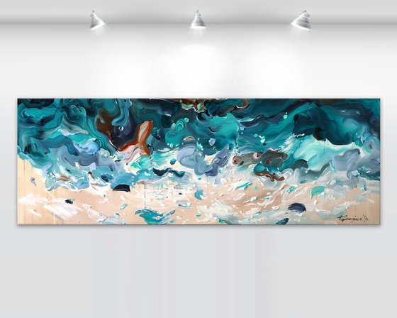 'Silentium aestus' - 60x20"