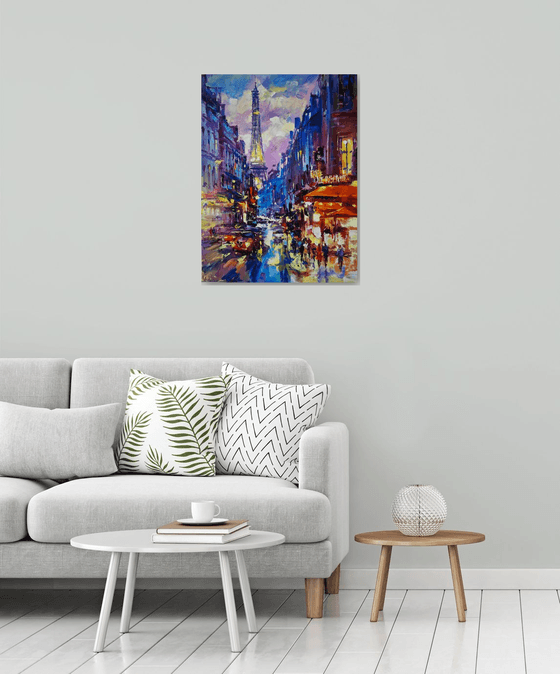 Evening of City Lights