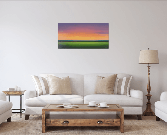 Illuminated Sky - Colorful Abstract Landscape