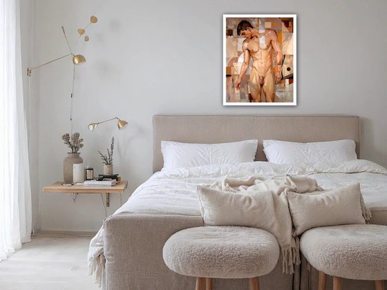 ABSTRACT MALE NUDE