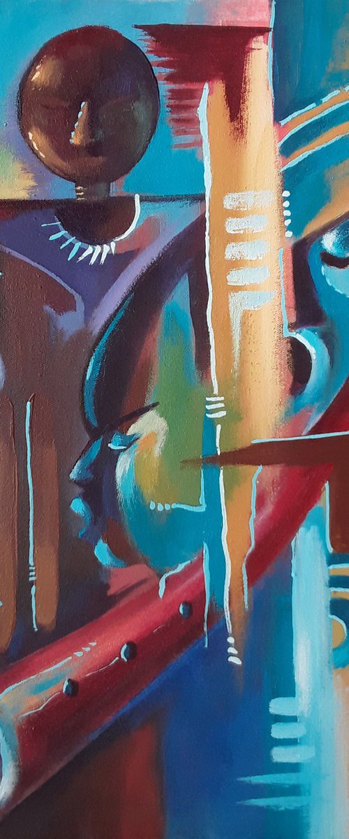 Songs of the African Masks by Alex Mensah